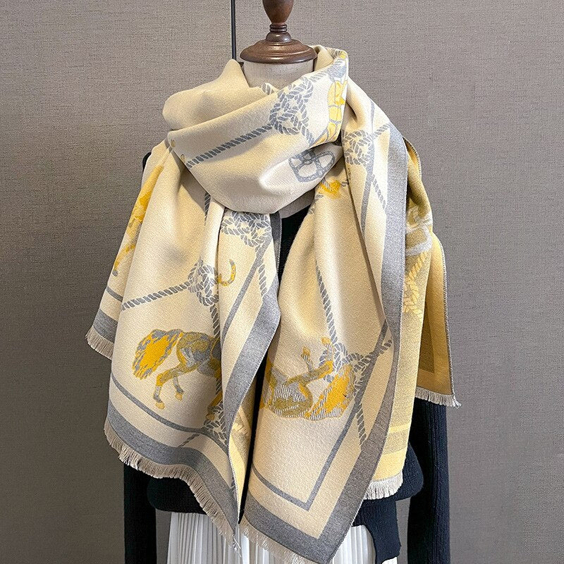 Caterina Luxurious Pashmina Scarf Shawl Wrap