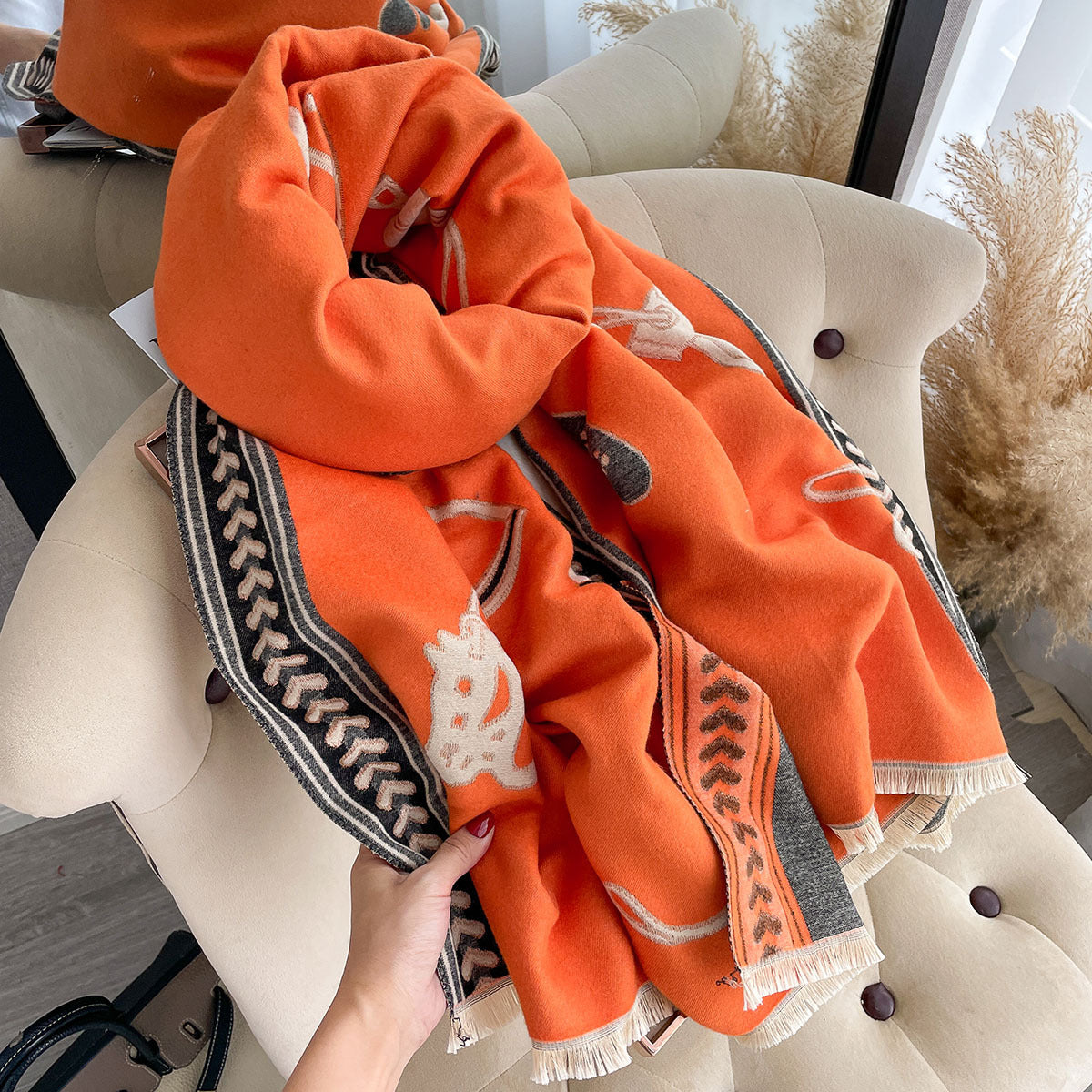 Aglaia Luxurious Pashmina Scarf Shawl Wrap
