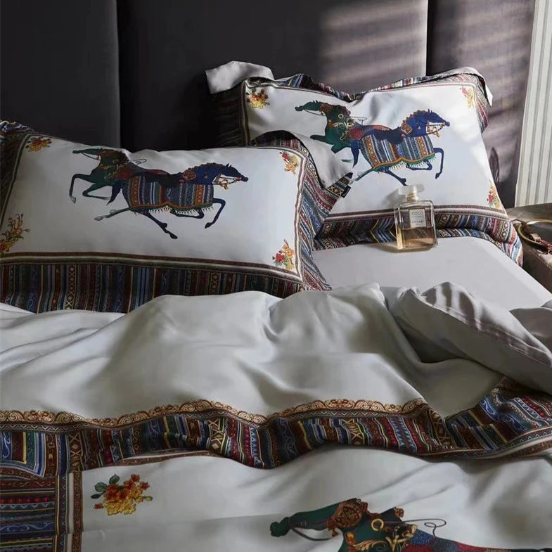 4-Piece Bamboo Bedding Set (Oceane)