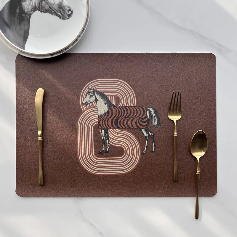 Alvize Luxury Eco-Leather Placemat