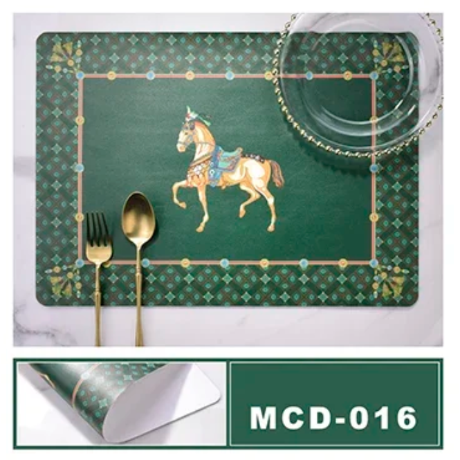 Carolo Luxury Eco-Leather Placemat