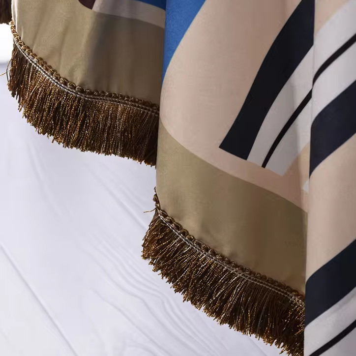 Foppolo Horse Print Velvet Tablecloth