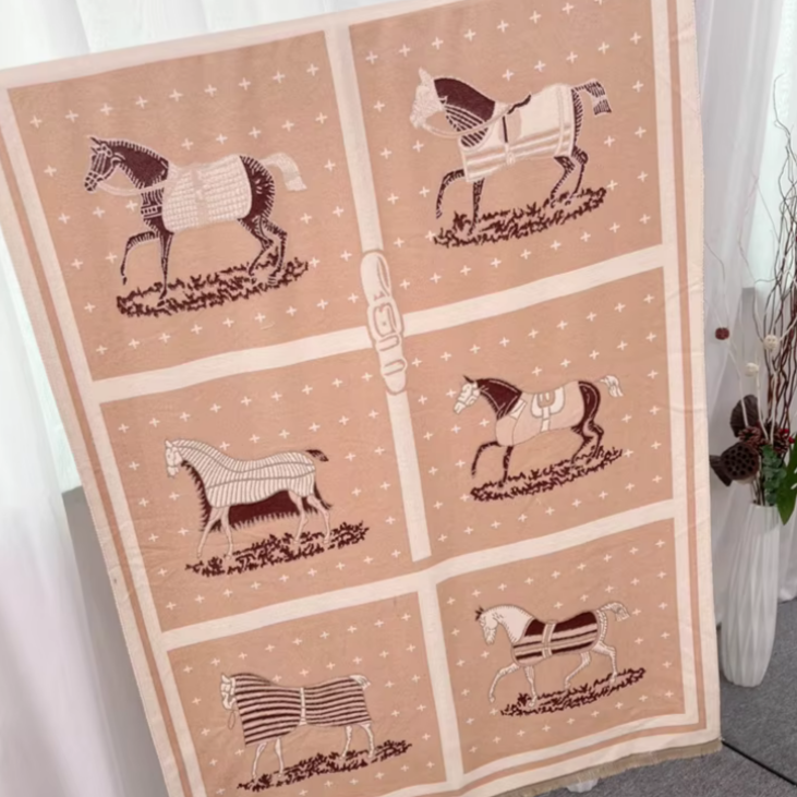 Bettona Pashmina Scarf Khaki
