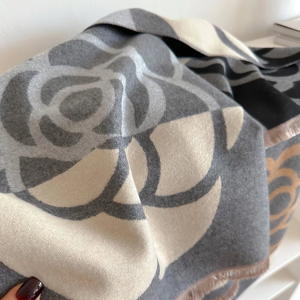 Rosinella Pashmina Scarf Gray