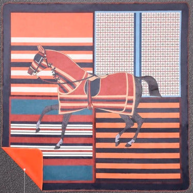 Square Velvet Throws