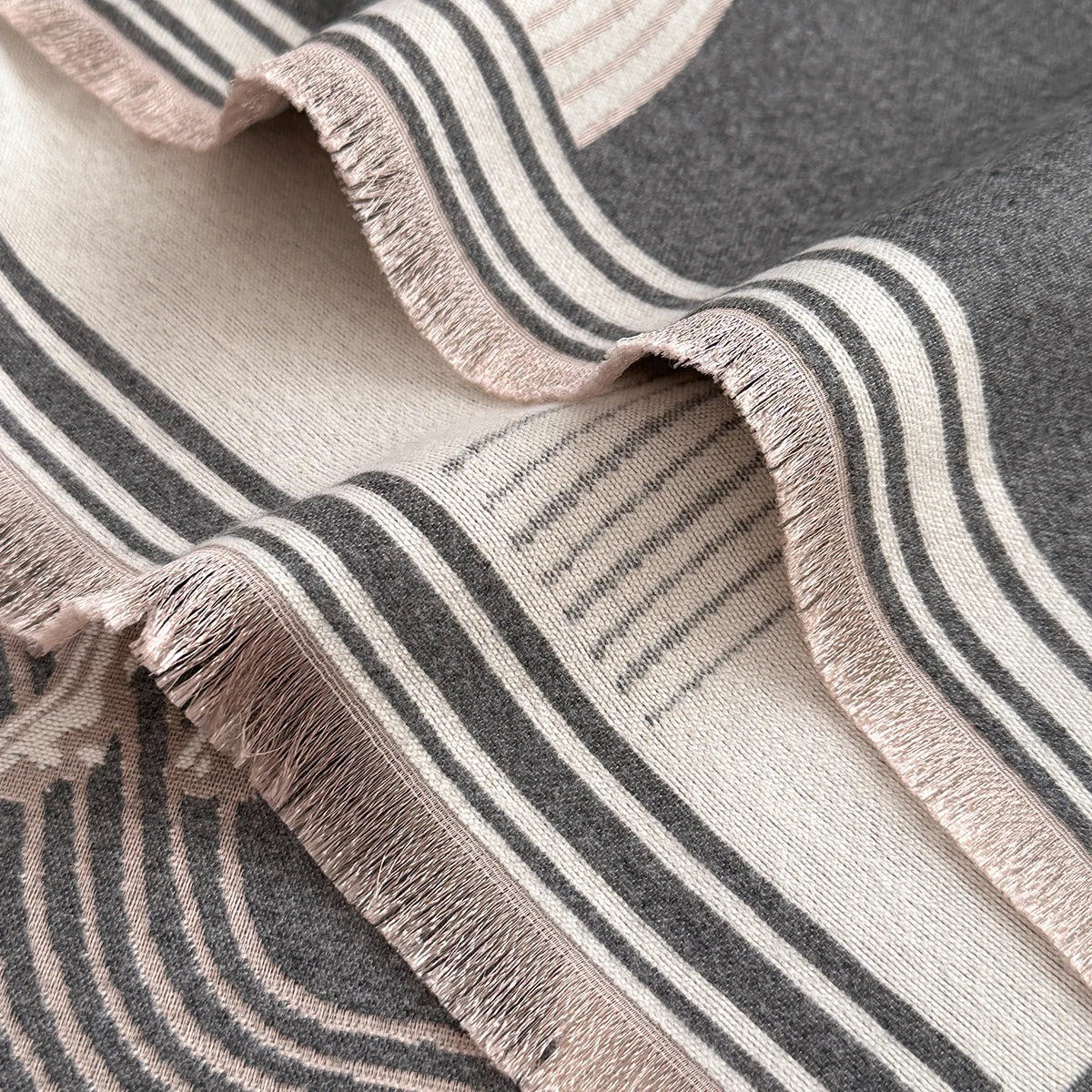 Belluno Pashmina Scarf Gray