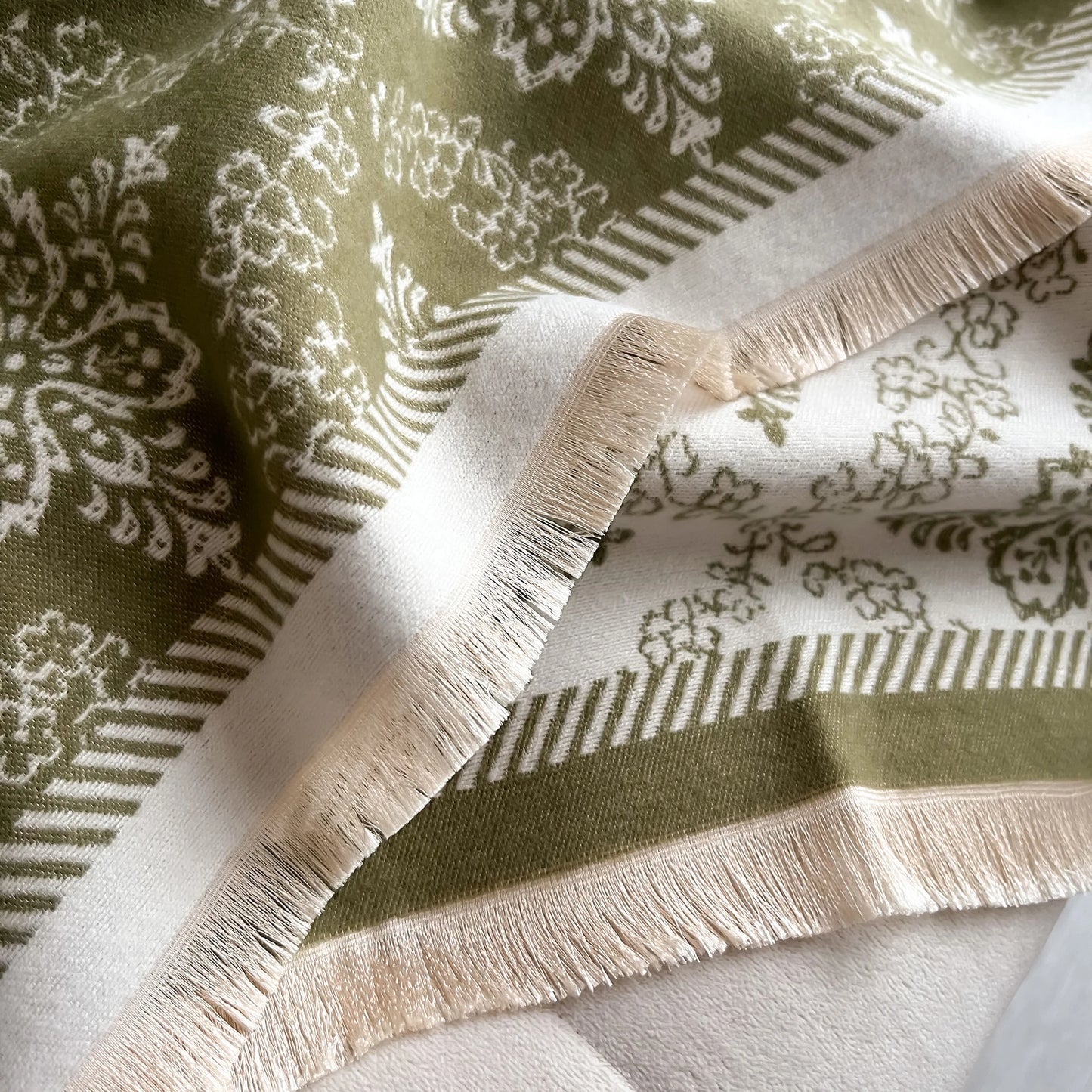 Tinuccia Pashmina Scarf Green