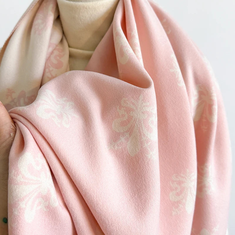 Isanna Pashmina Scarf Pink
