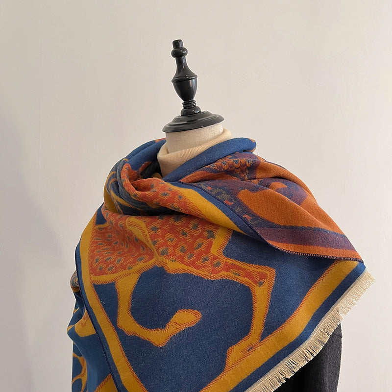 Dionysia Luxurious Pashmina Scarf Shawl Wrap