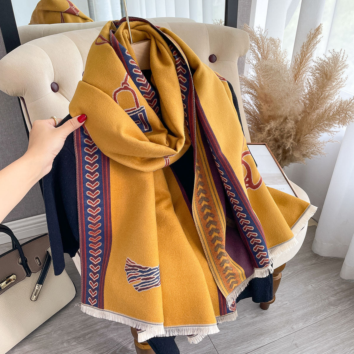 Aglaia Luxurious Pashmina Scarf Shawl Wrap