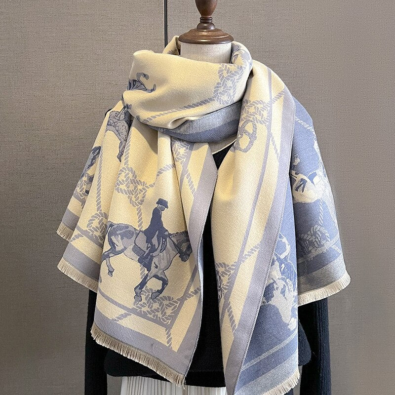 Caterina Luxurious Pashmina Scarf Shawl Wrap