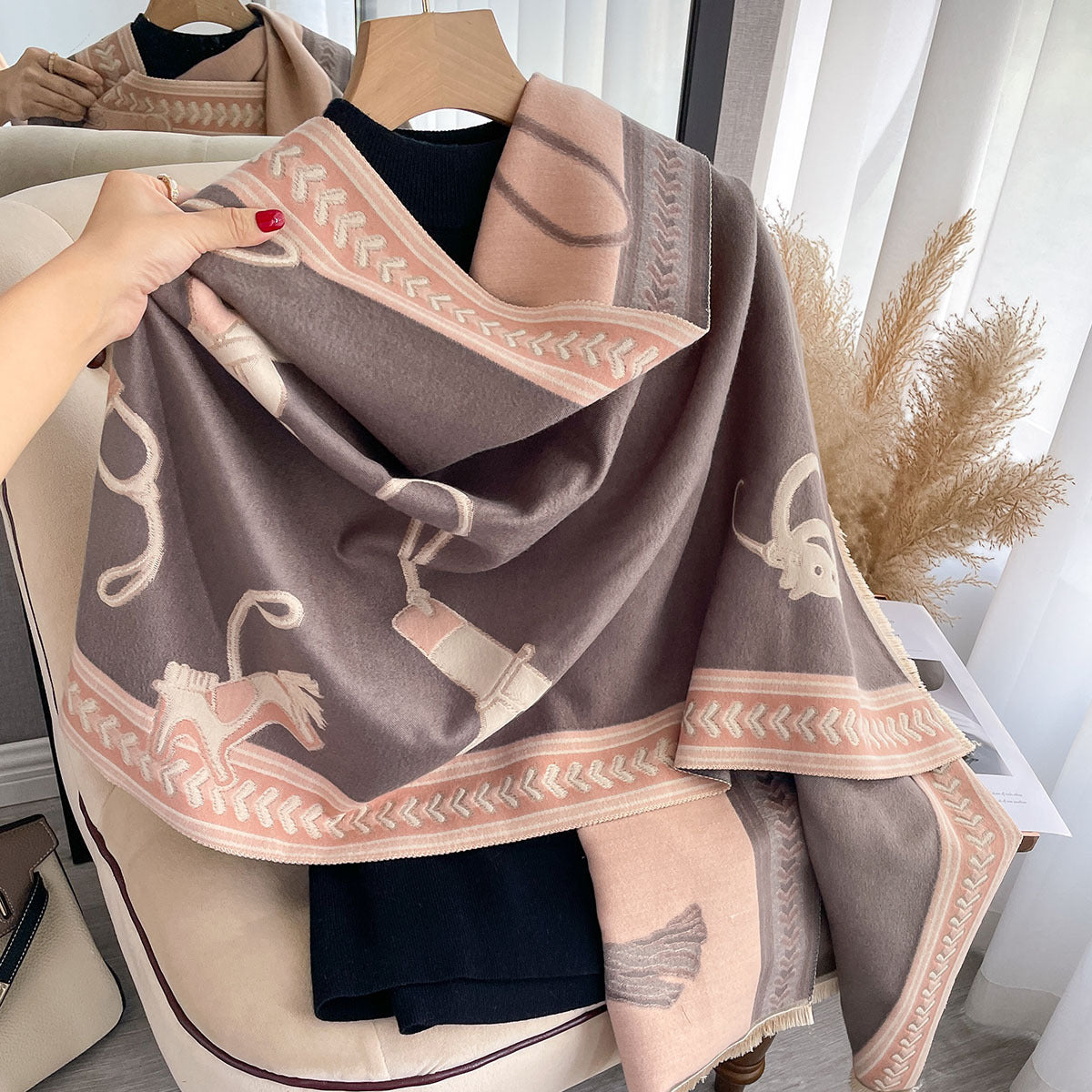 Aglaia Luxurious Pashmina Scarf Shawl Wrap