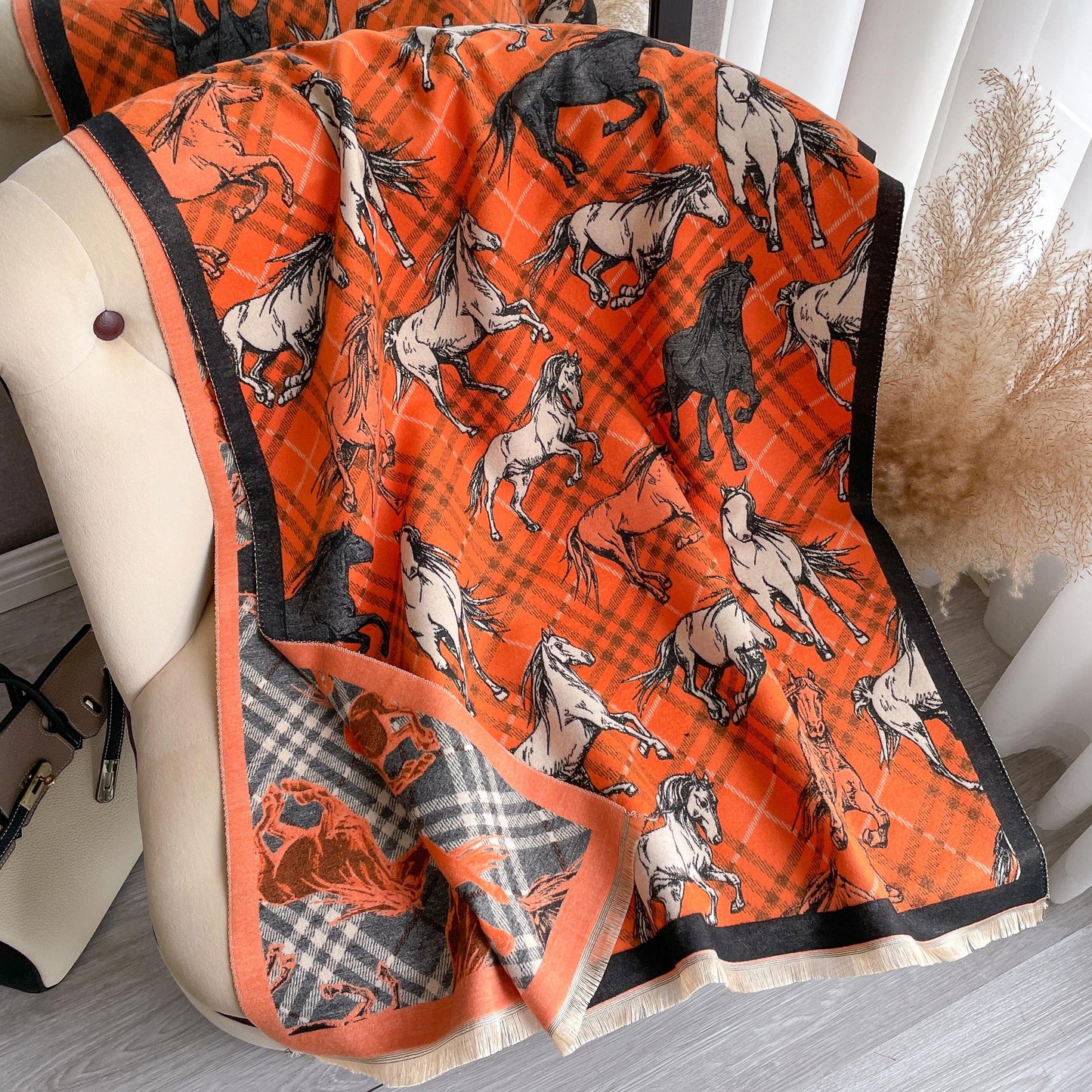 Elea Luxurious Pashmina Scarf Shawl Wrap