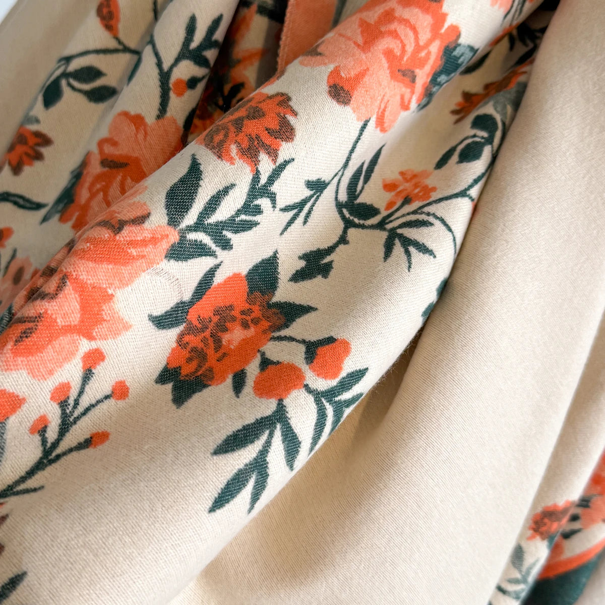 Florica Pashmina Scarf Orange