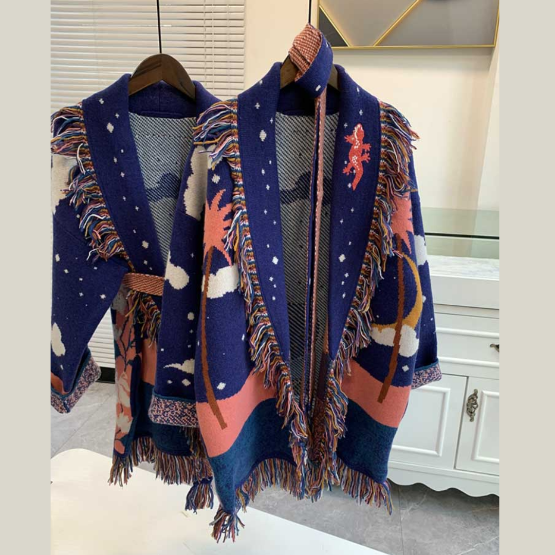 Ocean Oversized Cardigan Jacket