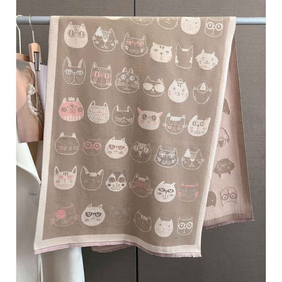 Pashmina Scarves / Cats Collection