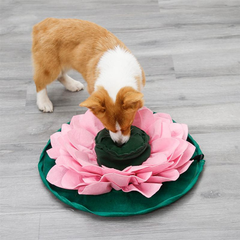 Pink Flower Snuffle Mat - Dogs and Horses