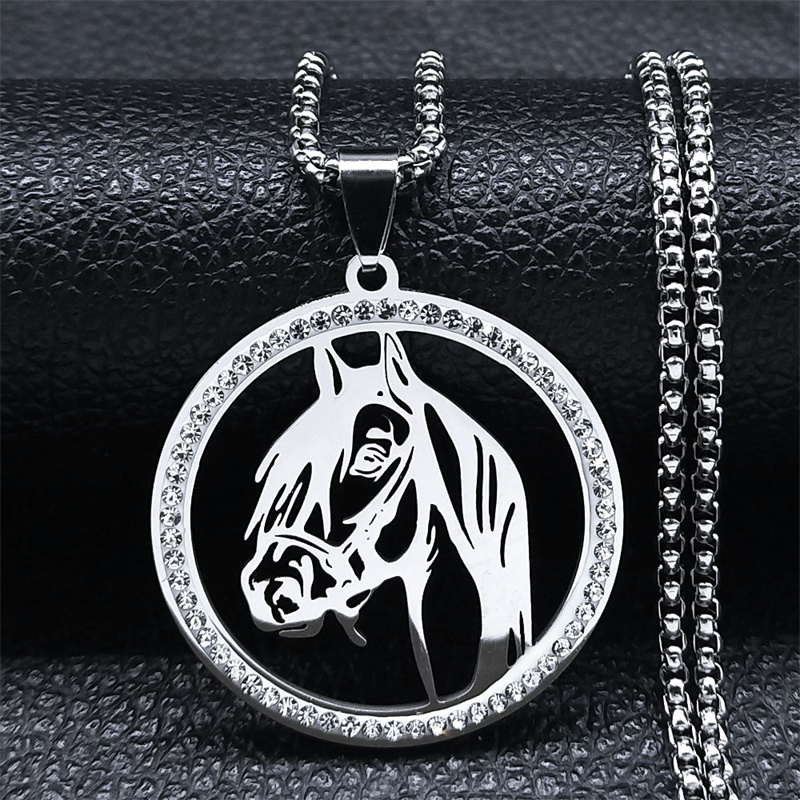 Stainless Steel Horse Necklaces