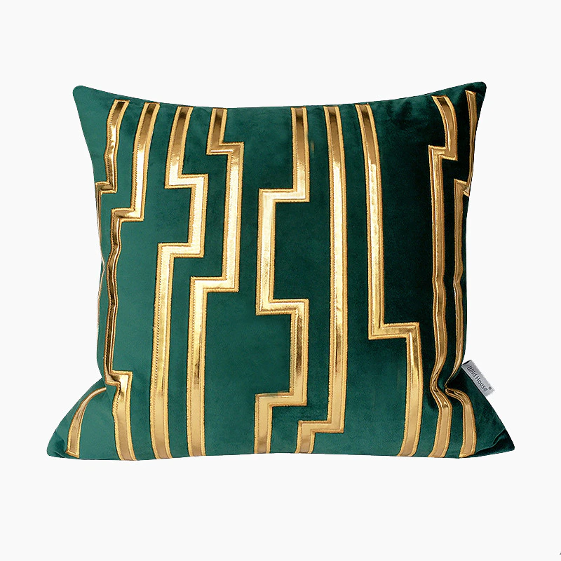 Greta Embroidered Velvet Pillow Covers