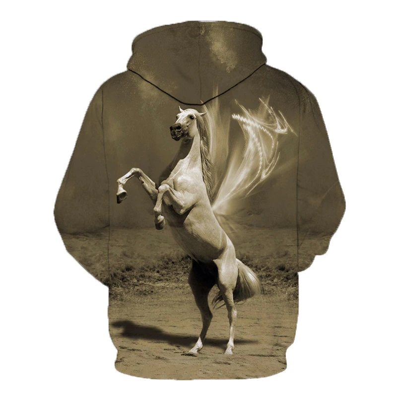 Chiara Horse Art Hoodie - Dogs and Horses