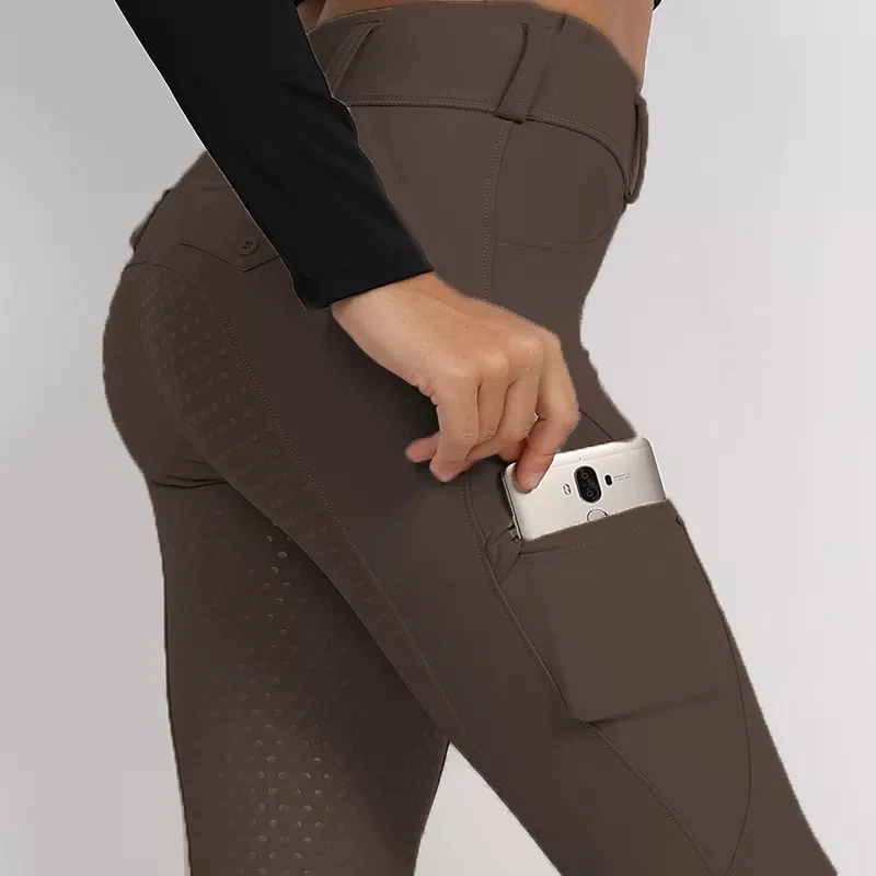 Women's Silicone Full Seat Breeches / Riding Tights