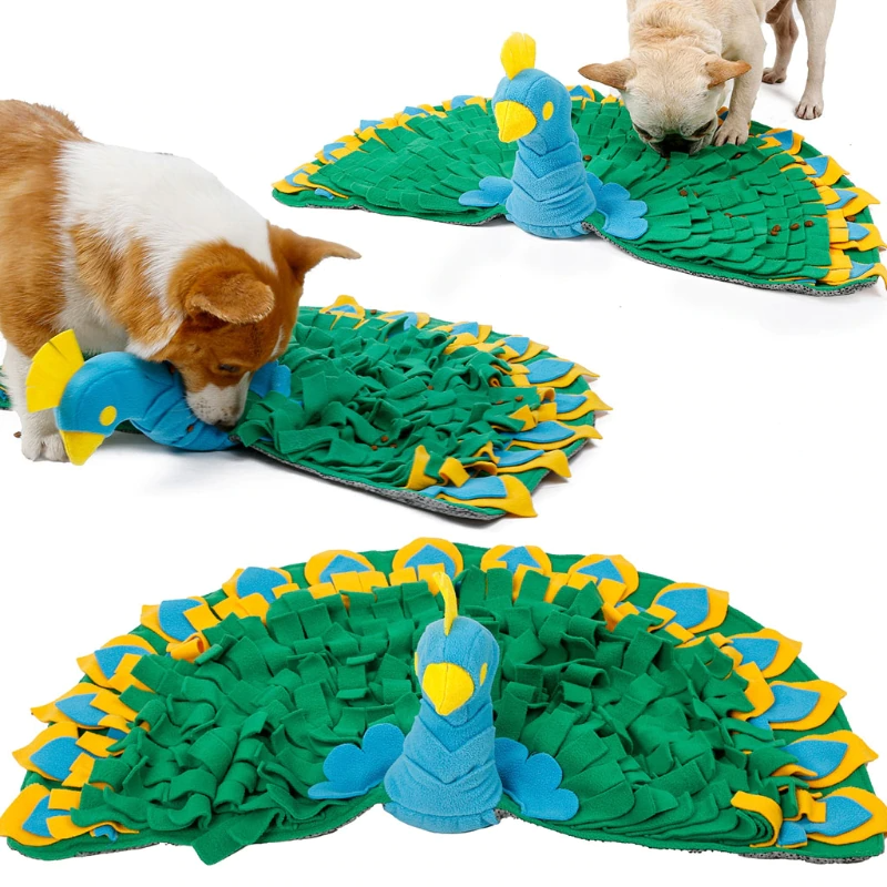 Peacock Snuffle Mat - Dogs and Horses