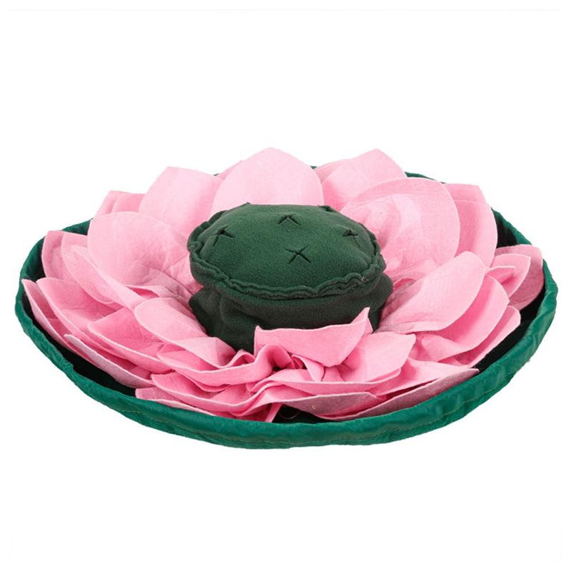 Buy Wholesale China Funny Rose Shape Pet Sniffing Pads Snuffle Mat