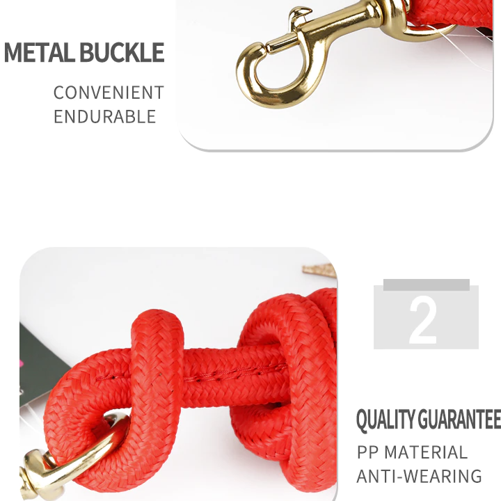 Blue Lead Rope / 3 m - Dogs and Horses