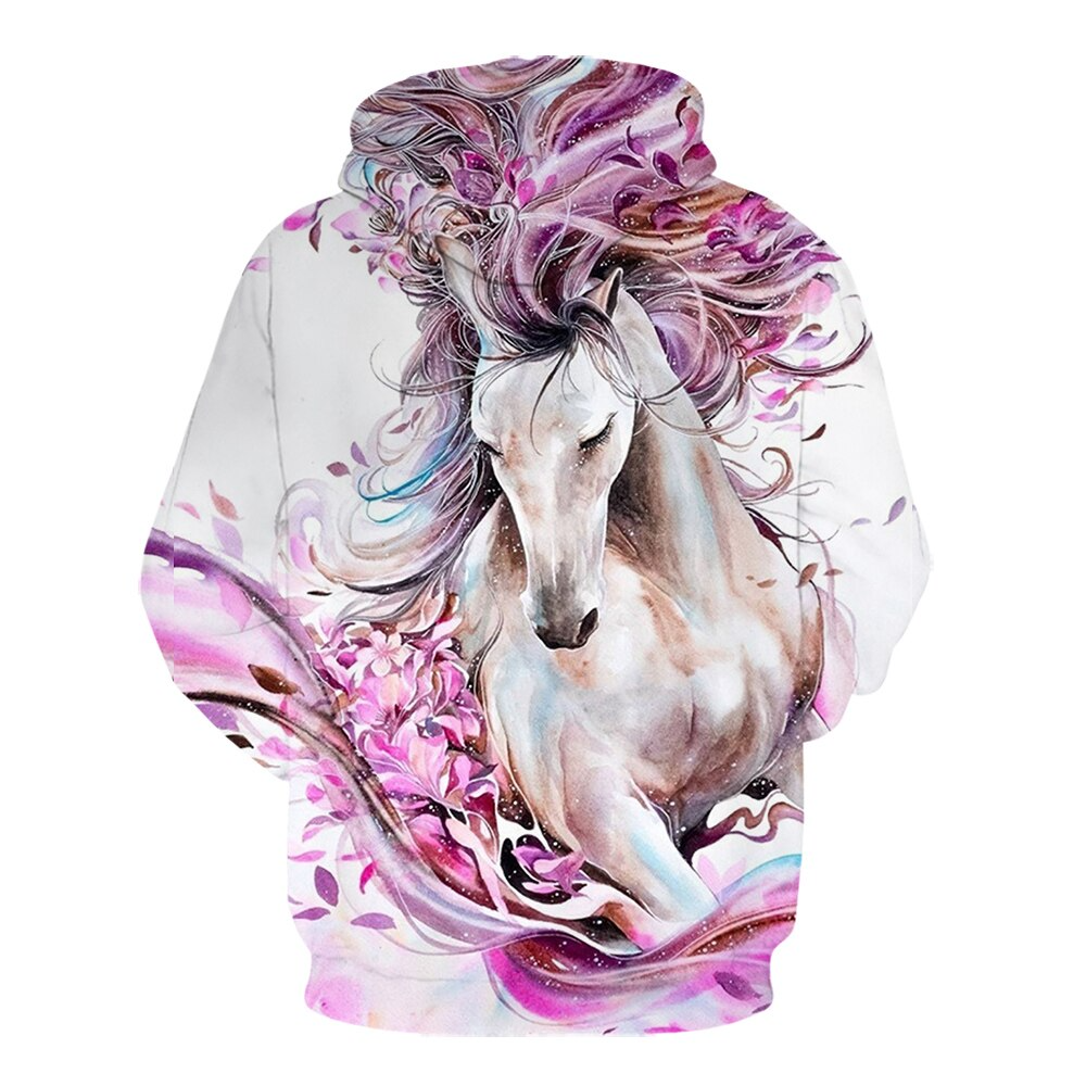 Noemi Horse Art Hoodie - Dogs and Horses