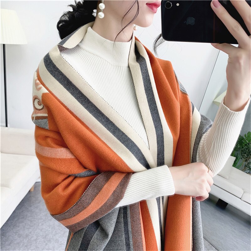 Magali Luxurious Pashmina Scarf Shawl Wrap