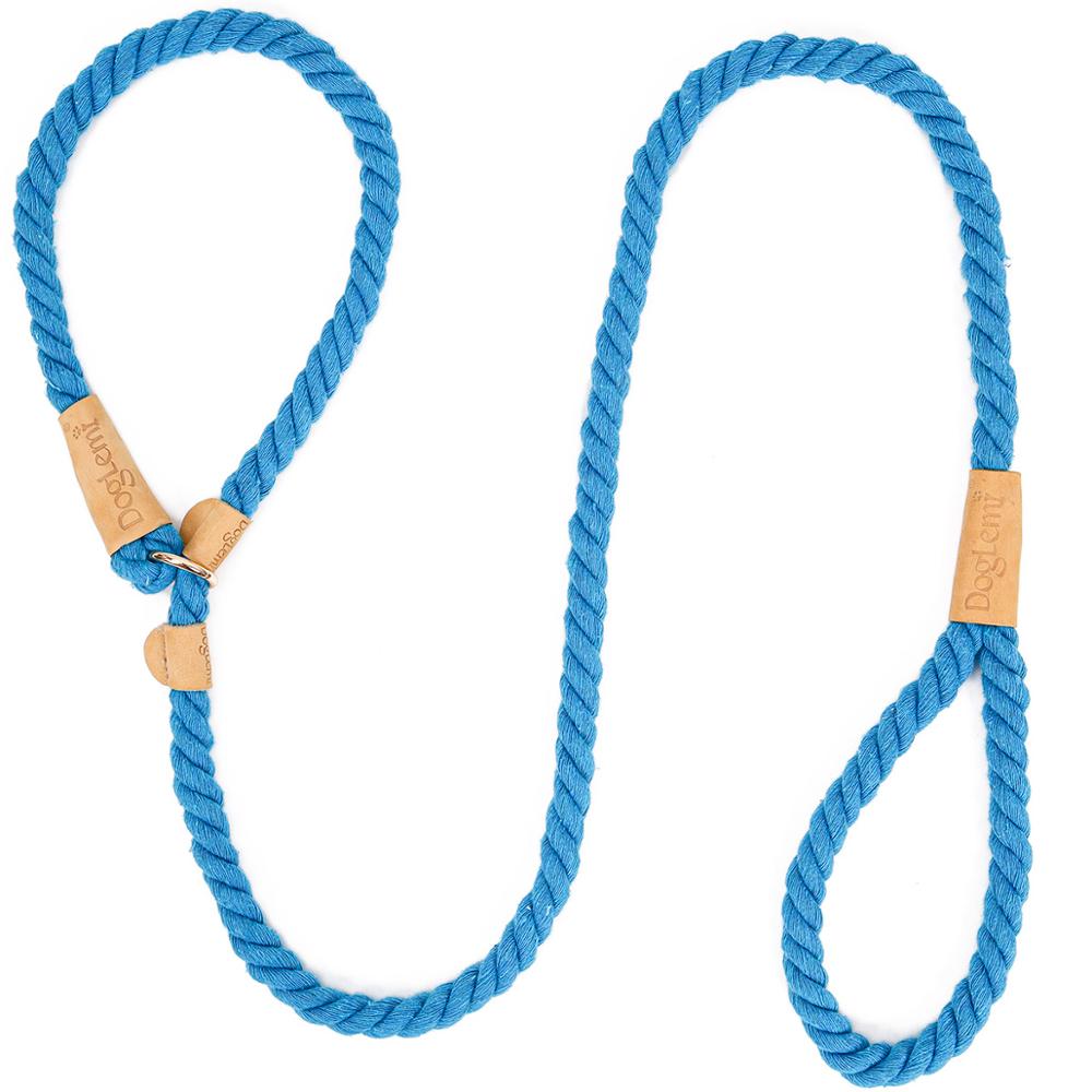 Blue Rope Slip Leash & Collar - Dogs and Horses