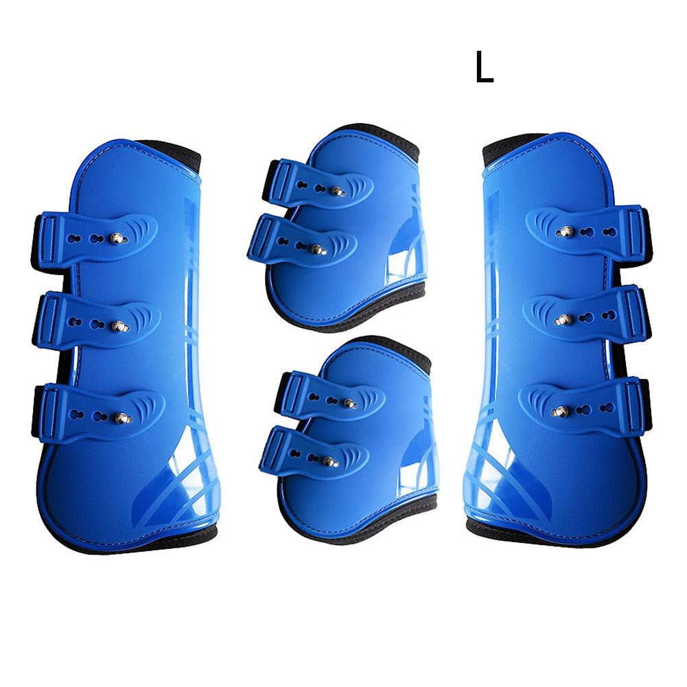 Blue Adjustable Tendon & Fetlock Boots - Dogs and Horses