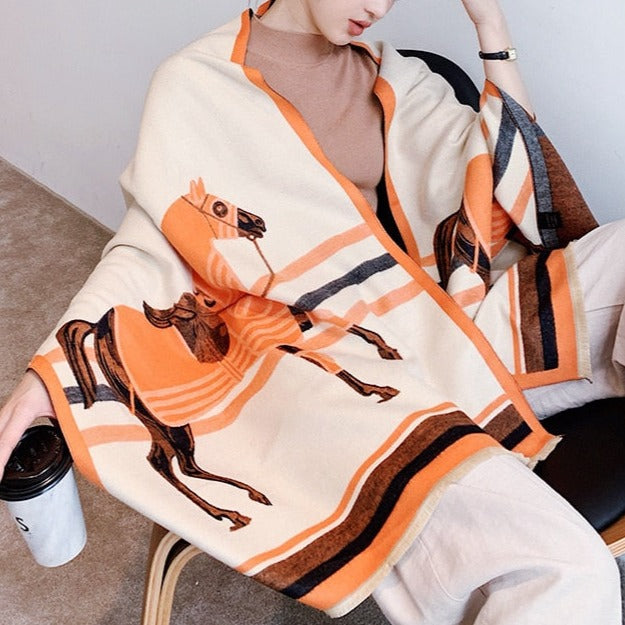 Thais Luxurious Pashmina Scarf Shawl Wrap
