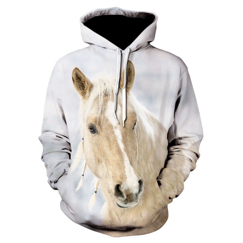 Rolando Horse Art Hoodie - Dogs and Horses
