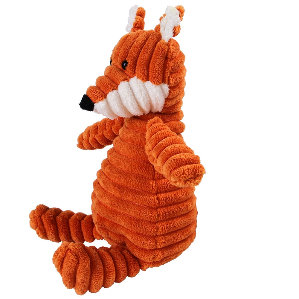 Squeaky Plush Fox - Dogs and Horses