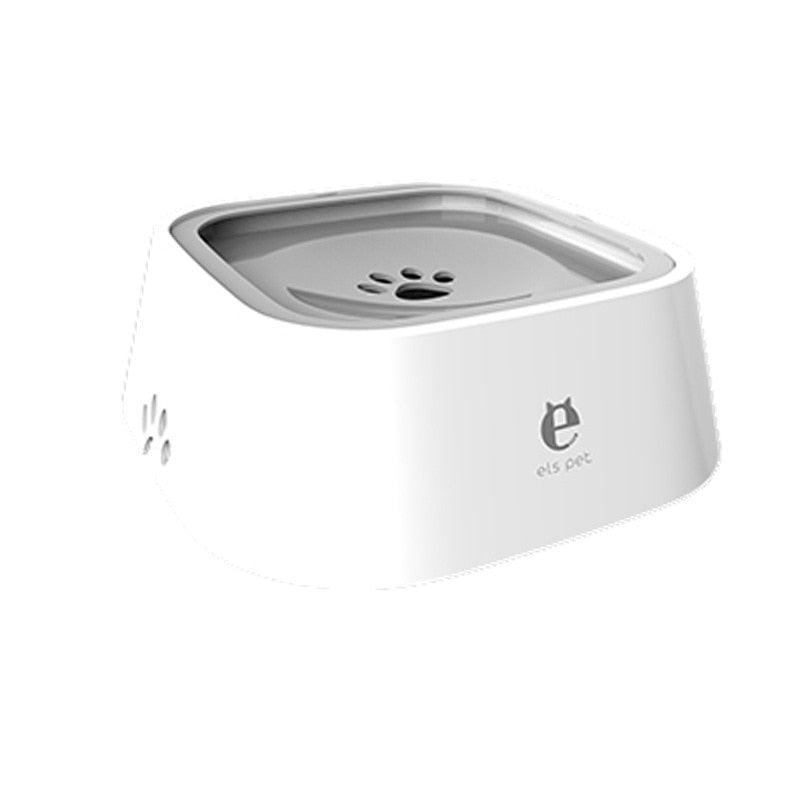 Gray Splash-Free Floating Water Bowl - Dogs and Horses