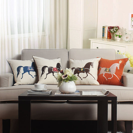 Aria Embroidered Velvet Pillow Covers