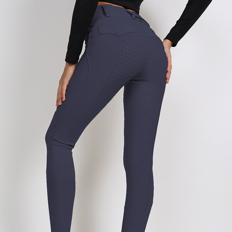Women's Silicone Full Seat Breeches / Riding Tights