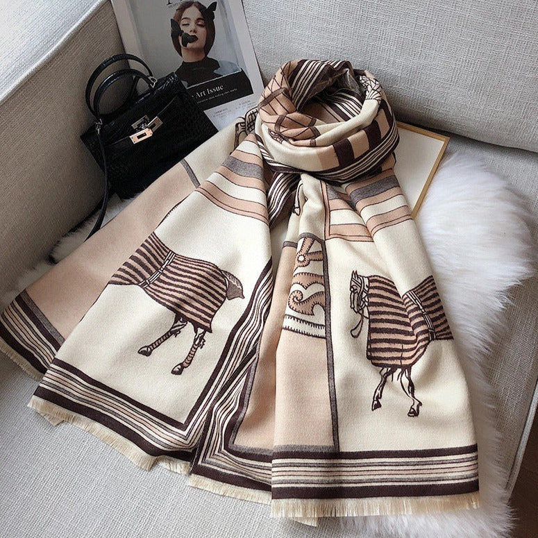 Capucine Pashmina Scarf