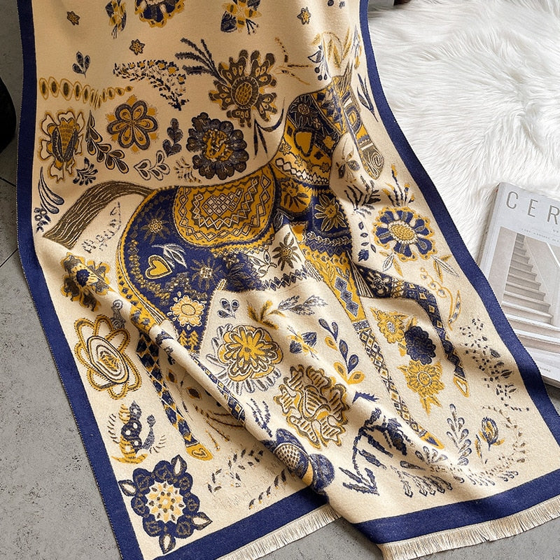 Theoline Luxurious Pashmina Scarf Shawl Wrap