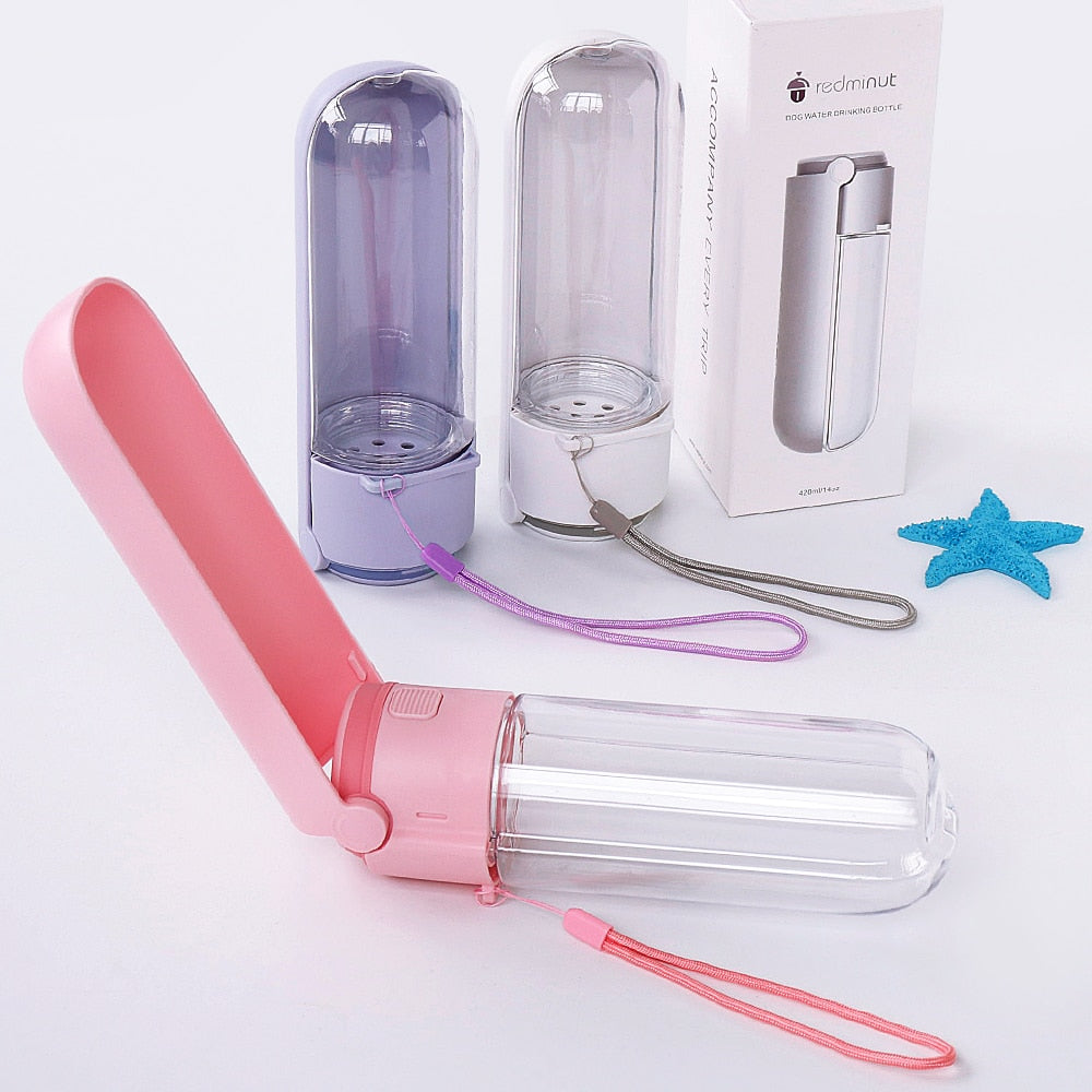 Portable & Foldable Water Bottle - Dogs and Horses