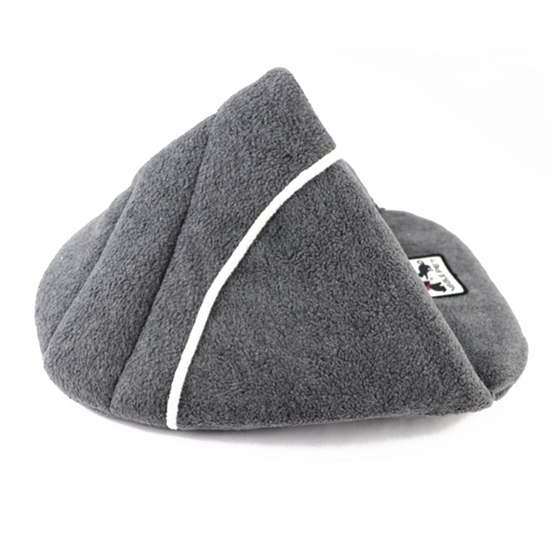 Soft Orange Cave Bed - Dogs and Horses