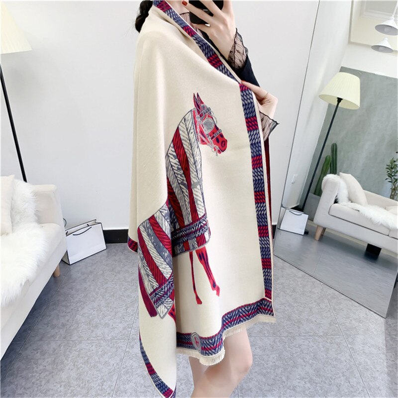 Casia Luxurious Pashmina Scarf Shawl Wrap