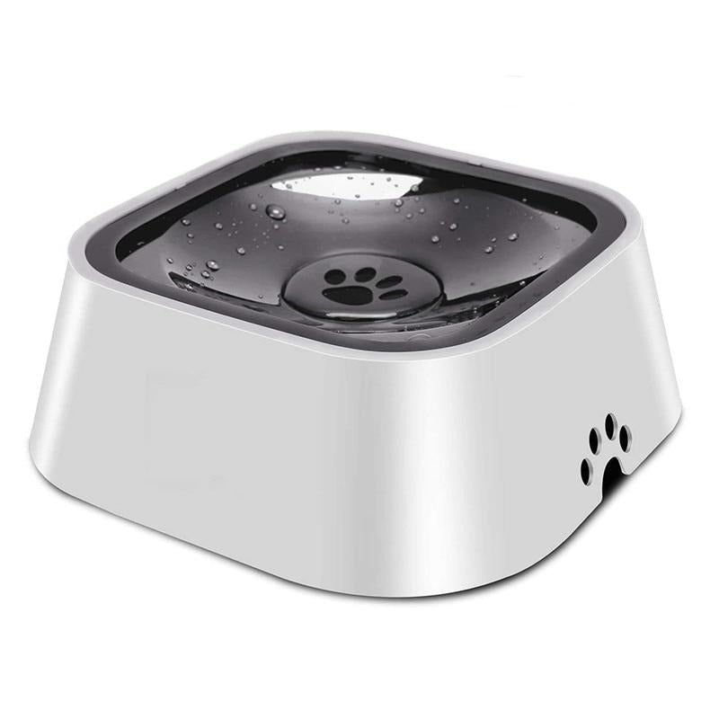 Gray Splash-Free Floating Water Bowl - Dogs and Horses