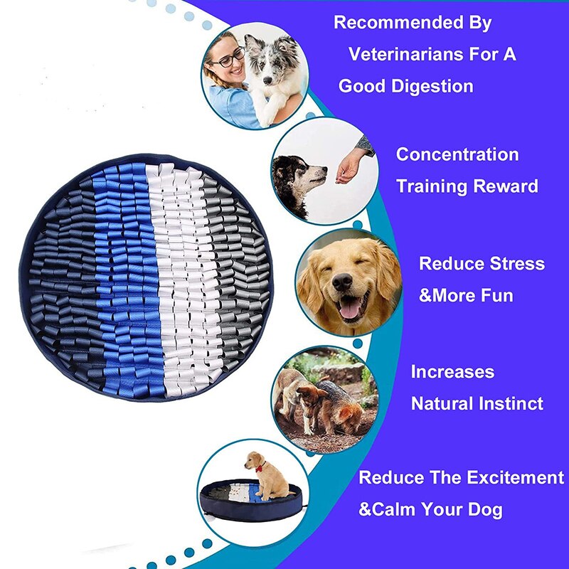 True Blue Snuffle Mat - Dogs and Horses