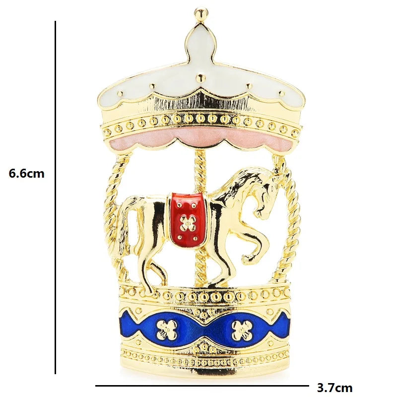 Merry-Go-Round Brooch