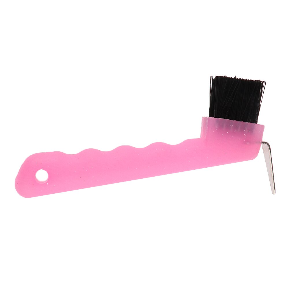 Pink Hoof Pick with Brush - Dogs and Horses