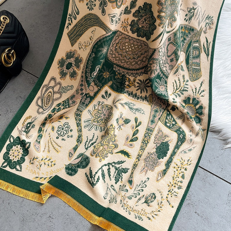 Theoline Luxurious Pashmina Scarf Shawl Wrap