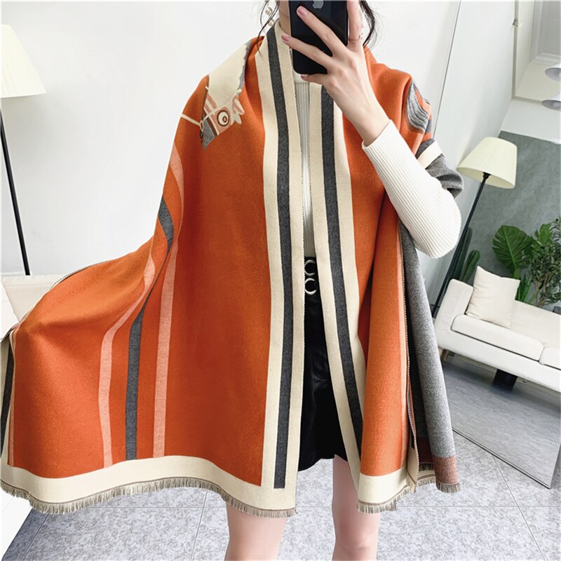 Magali Luxurious Pashmina Scarf Shawl Wrap