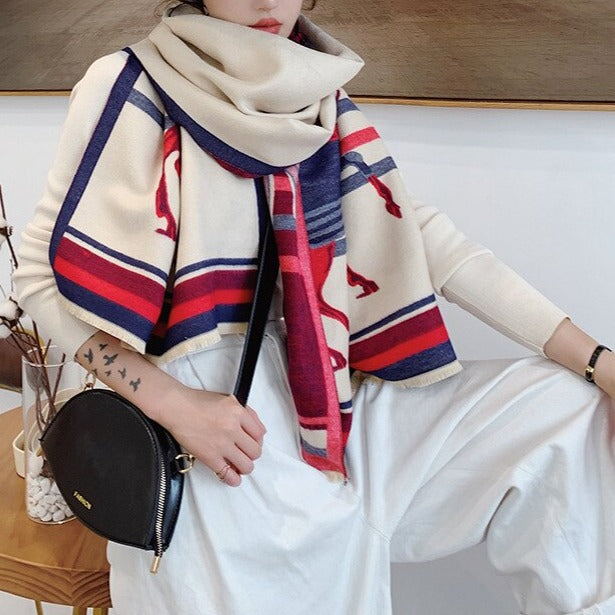 Thais Luxurious Pashmina Scarf Shawl Wrap